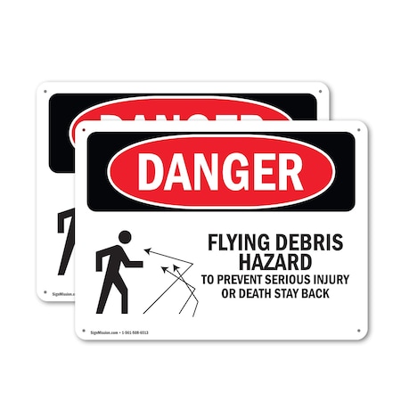 Signmission Safety Culture Sign, 18 in Width, Aluminum, Rectangle OS-2PACK-DS-A-1218-L-1848